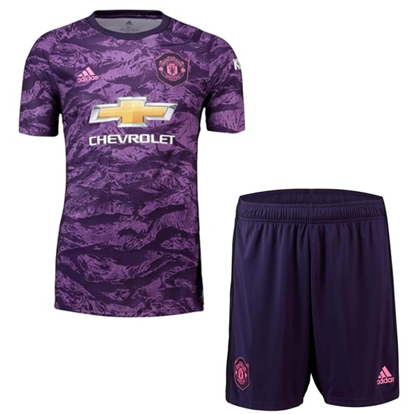 Camiseta Manchester United Niño Portero 2019-2020 Purpura